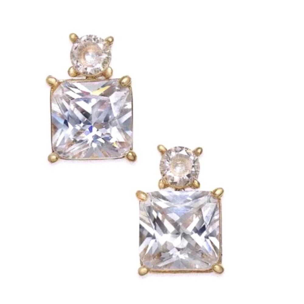 NWT Kate Spade Flying Colors Delicate Drop Stud Earrings